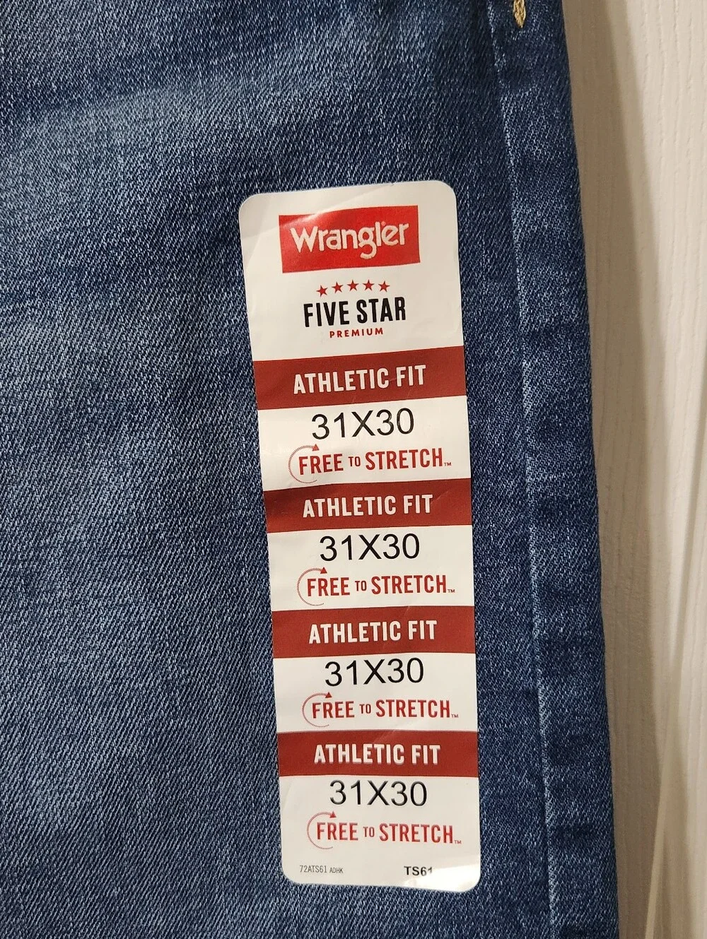 Wrangler athletic fit